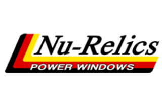 Nu-Relics Power Windows Logo used by Mike's Hot Rod Shop